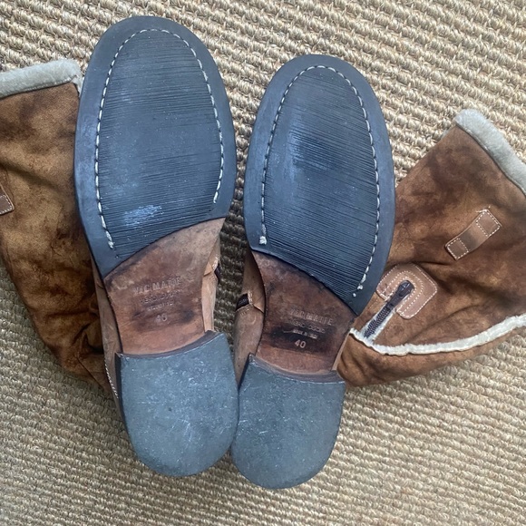 VIC MATIE LEATHER BOOTS - Picture 8 of 14